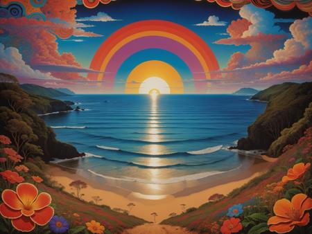 Psychedelic Landscape (Pony/PSDXL, SD1.5)