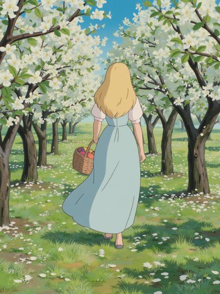 【Illustration 】Juaner-Ghibli-Style Hayao Miyazaki style  animated movie  Flux