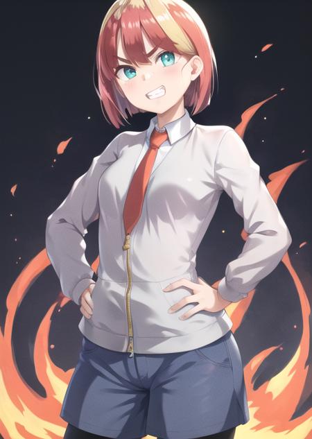 Mela from pokemon (School form)
