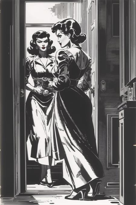 style of Milton Caniff 369