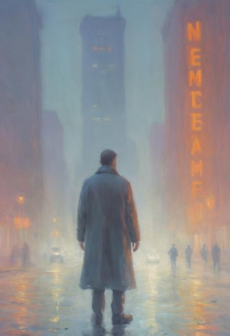 Eldritch Impressionism oil painting