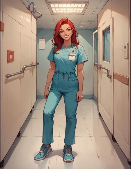 Modern Nurse Uniform Scrubs版本v1.0 (ID: 460407)