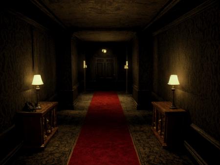 Resident Evil (1996) Mansion Background