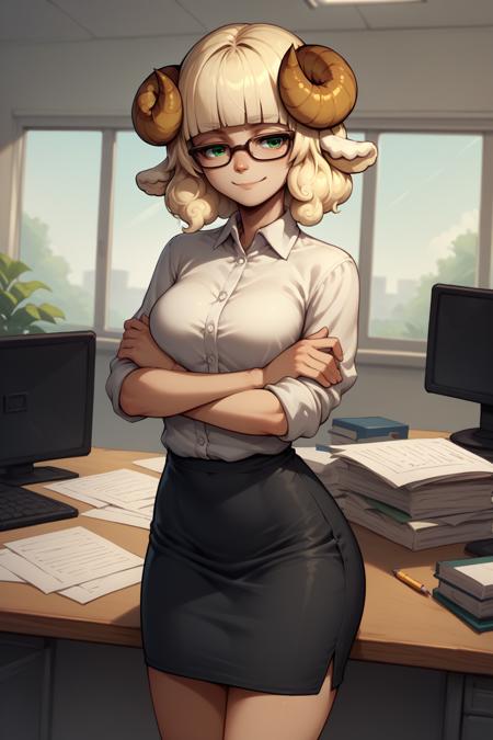 Weresheep | Monster Girl Encyclopedia (Pony XL LoRA)
