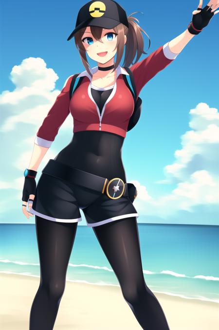 Pokemon Go - Female Trainer (Red) [COMMISSION]