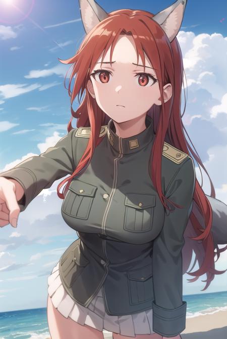Minna-Dietlinde Wilcke (ミーナ・ディートリンデ・ヴィルケ) - Strike Witches (ストライクウィッチーズ)