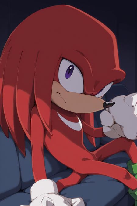 Knuckles - Sonic X (IL/Pony) (test)版本illustrious (ID: 1313681)