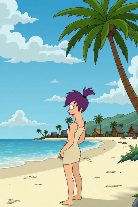 Futurama cartoon style