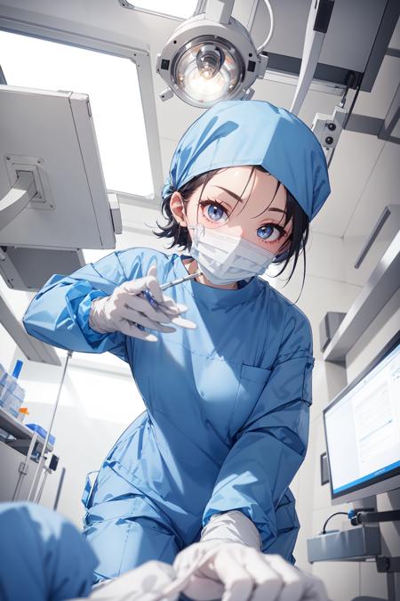 Surgery POV - View From Operating Table