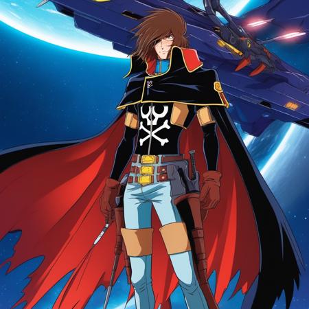 300 th LORA : Captain Harlock / Albator - SDXL (3D movie/anime)
