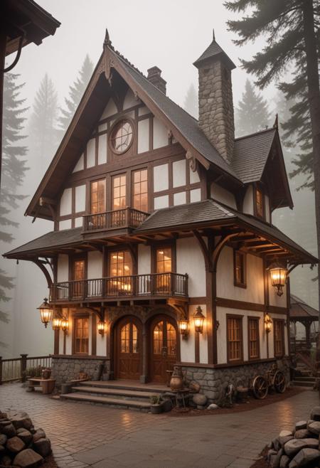 Dynamic Wildcard - steampunk house unleashed