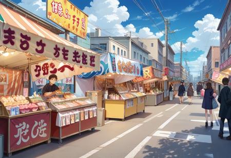 お祭りの屋台 / omatsuri PONY