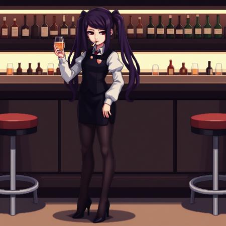 Jill Stingray (VA-11 Hall-A Cyberpunk Bartender Action) XL pony LORA