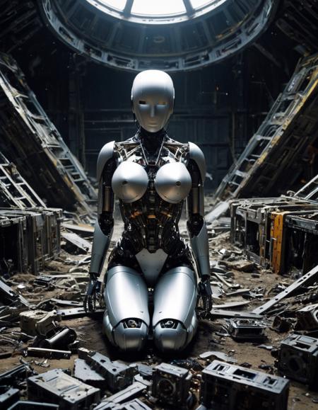The Faceless - Robot - SDXL