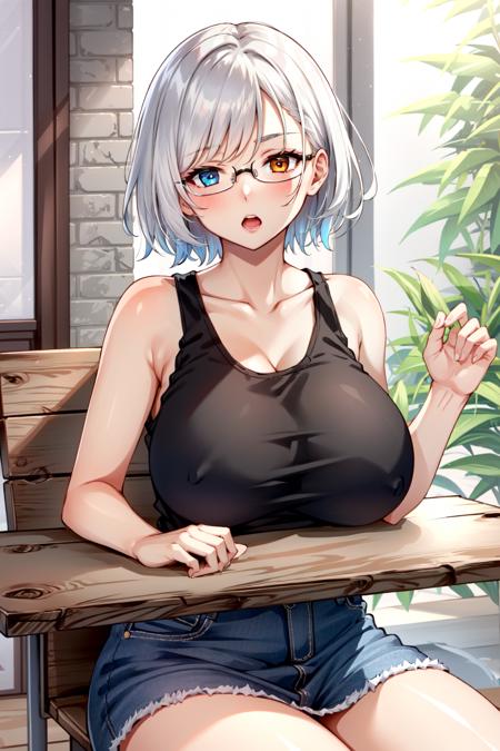 Breast on Table