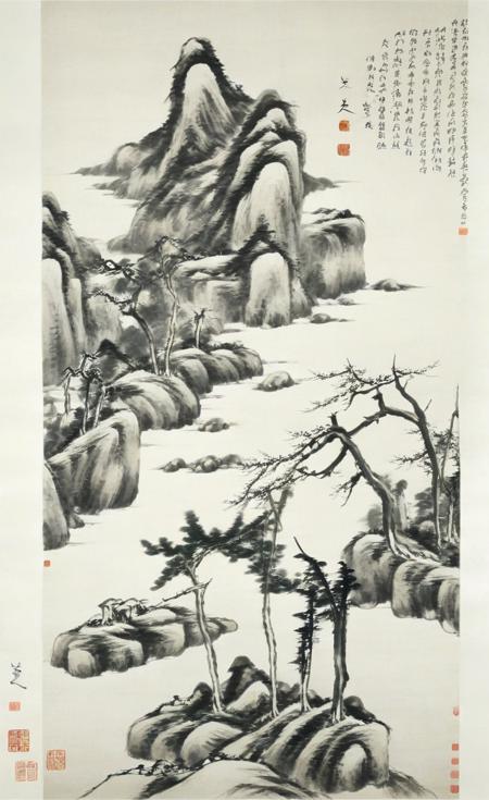 八大山人水墨画风格XL