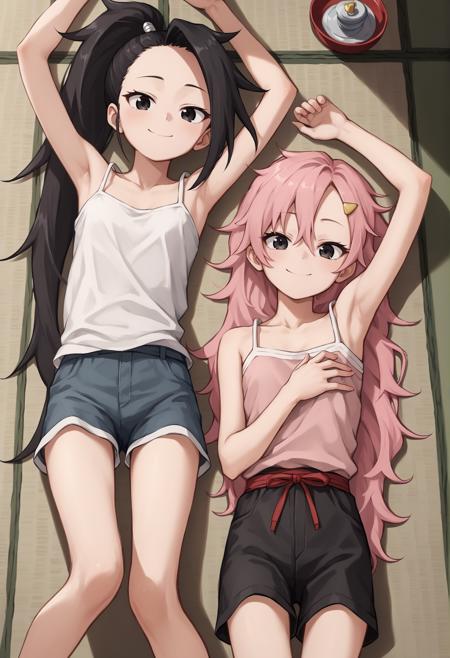 Tsubaki, Benisumomo & Sazanka (Kunoichi Tsubaki) XL