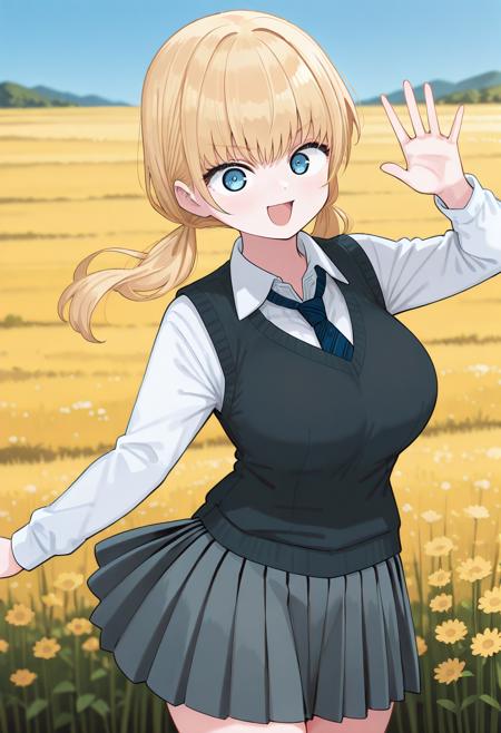 星野 心愛 illustrious版 (隣のお姉さんが好き) / Hoshino Shia (I like the girl next door)