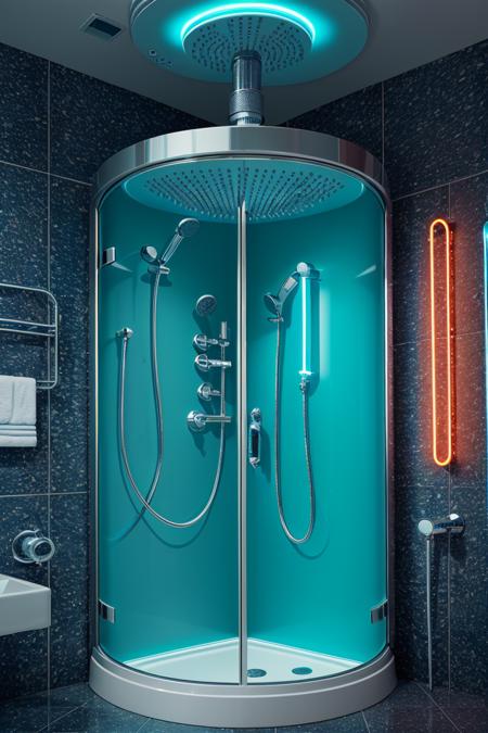 Cyberpunk Interior Design