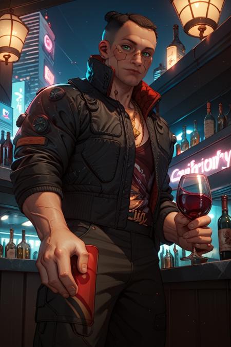 Jackie from Cyberpunk 2077 [Pony]