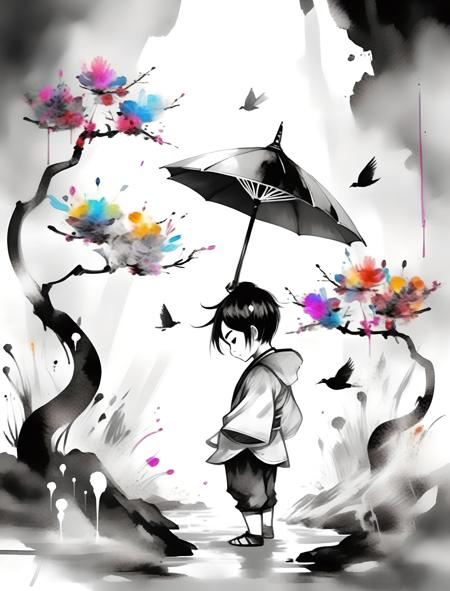 PAseer-SDXL-Ink Stains The World-墨染尘