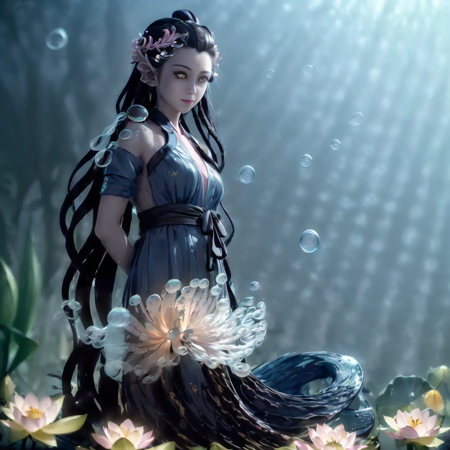 chinese mermaid-mermaid-Kraken 美人鱼|鲛人@spz
