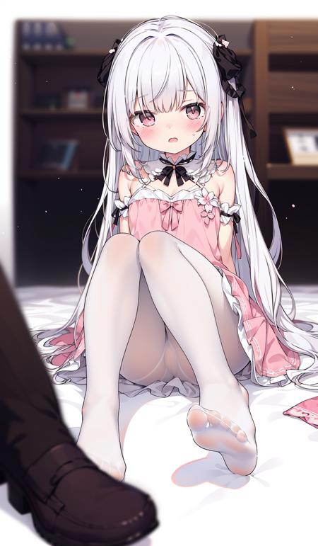 雪糕质感调整V2 white pantyhose change V2