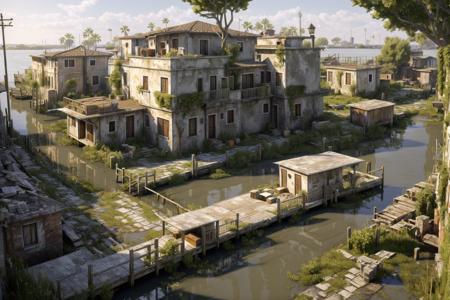 Old Time Post Apocalyptic Enviroment