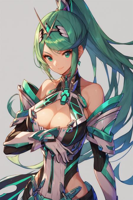 [PONY XL] saitom/斋藤将嗣(Saito Masatsugu)/猫マル商店 《Xenoblade 2》/《异度神剑2》- Artist Style