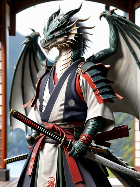 Dracthyr WoW Style [SDXL LoRA]