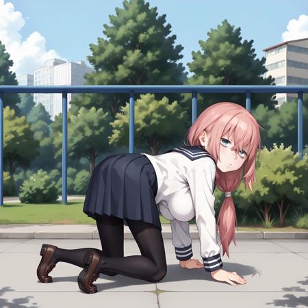 Komaro Michinoku (Seitokai ni mo Ana wa Aru!) XL pony LORA