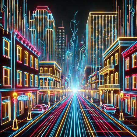 the neon world