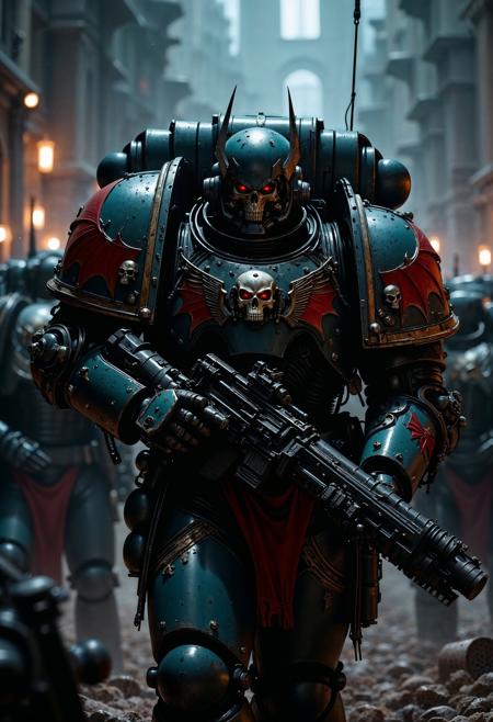 The Space Marines Warhammer 40K | Flux + Pony