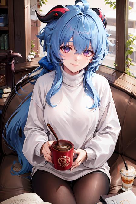 Ganyu: Cocogoat  | 甘雨 (Genshin Impact) [Illustrious & SD1.5]