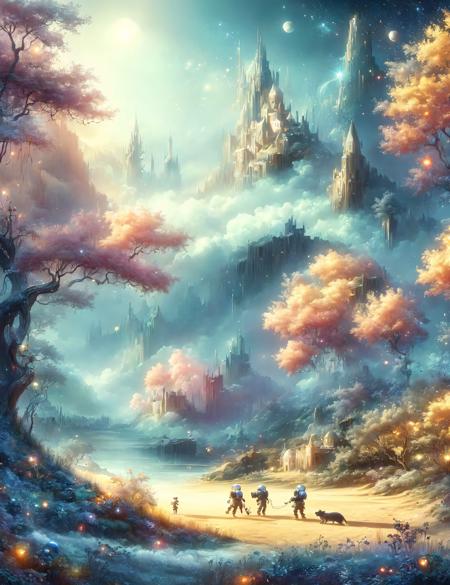 DonM - Pastel Fairytale [SD1.5,SDXL]