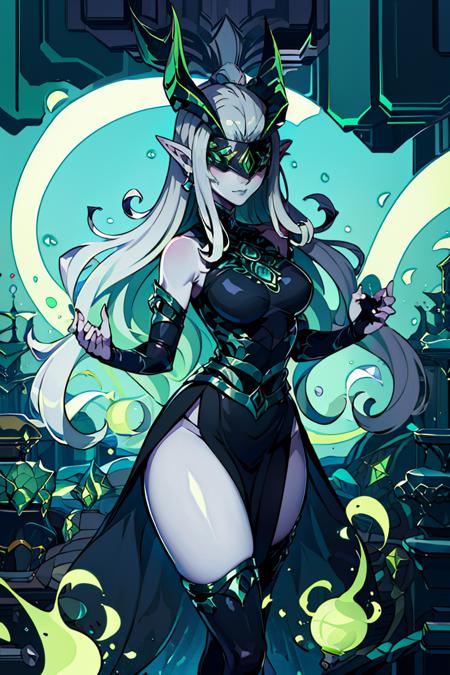 Shemira: Corpse Queen | Corpsemaker (AFK Arena) [Pony & SD1.5]