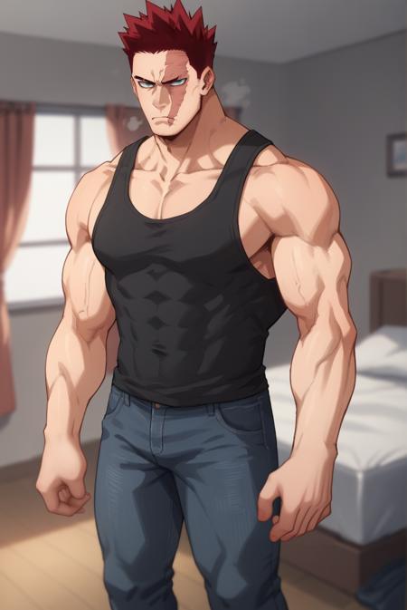 Boku no Hero Academia - Enji Todoroki/Endeavor [Pony] [COMMISSION]