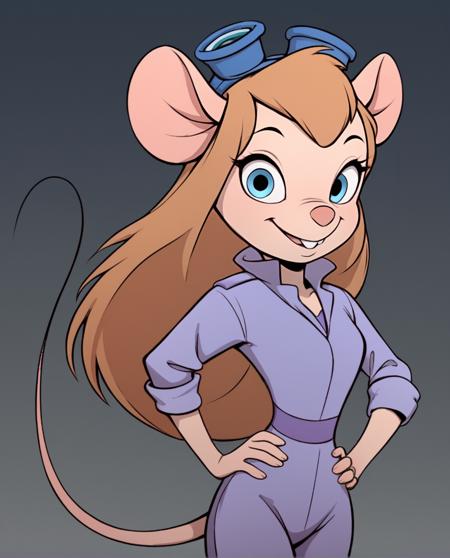 Gadget Hackwrench (Chip 'n Dale Rescue Rangers) Pony + Illustrious