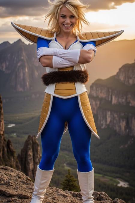 Wondrous-Costumes: Saiyan Armor - Flux