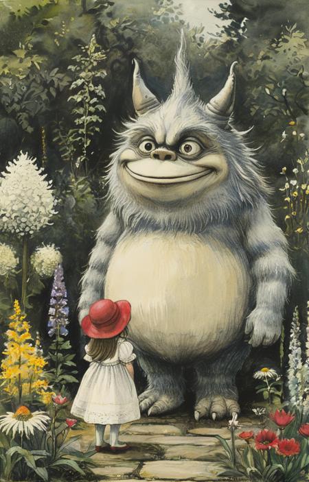 style of Maurice Sendak [SDXL] 377