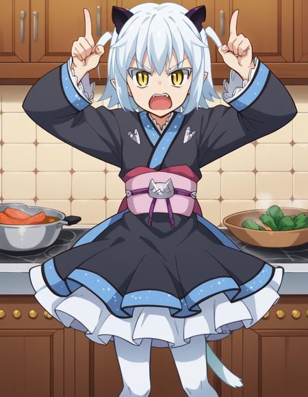Shiroyasha (白夜叉) - Problem Children Are Coming from Another World, Aren't They? (Mondaiji-tachi ga Isekai kara Kuru Sou desu yo?) (問題児たちが異世界から来るそうですよ?)