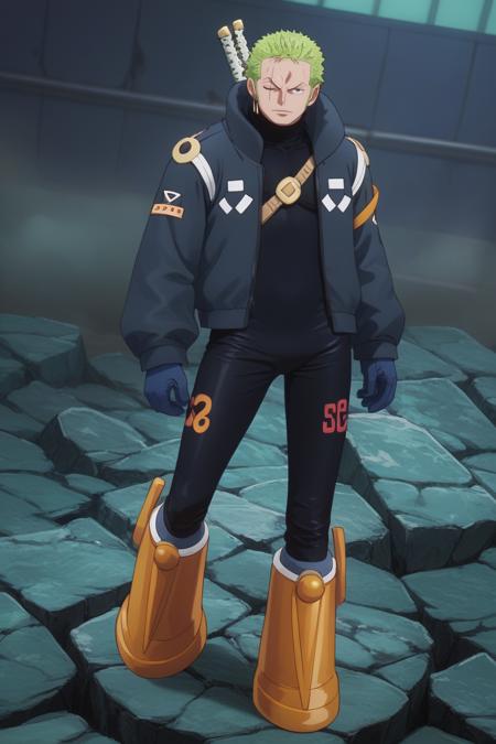Roronoa Zoro (ロロノア・ ゾロ) Egghead Outfit - One Piece (ワンピース) - (Pony) [Comission]版本V1 (ID: 658091)
