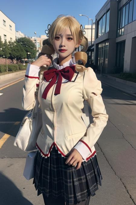 巴麻美-校服 tomoe mami-mitakihara school uniform