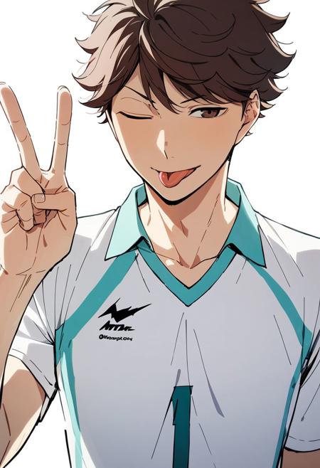 Toru Oikawa - Haikyuu!! [Animagine XL]版本v1.0 (ID: 549957)