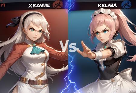 Super Smash Bros Ultimate (SSBU) VS Screen | Concept LoRA XL