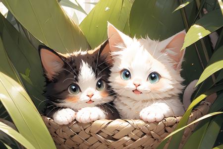 猫猫/Cute cat /midjourney style cat  Lora