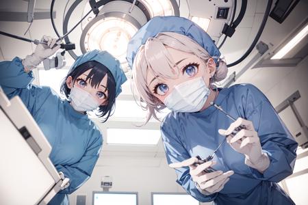Surgery POV - View From Operating Table