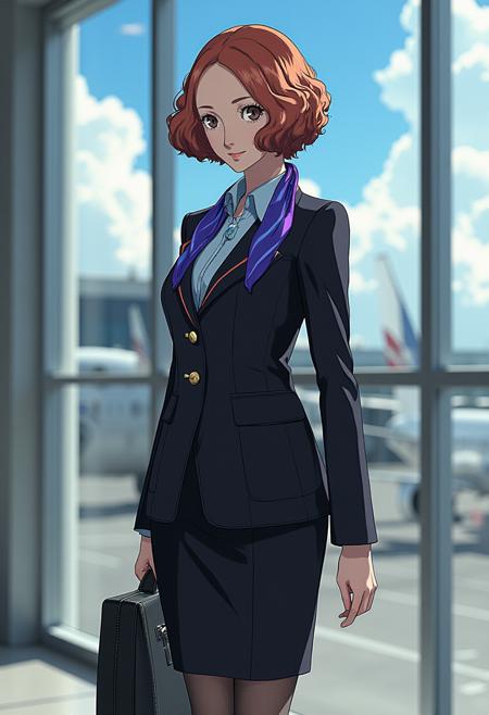 Haru Okimura - Persona 5 (Flux prototype)