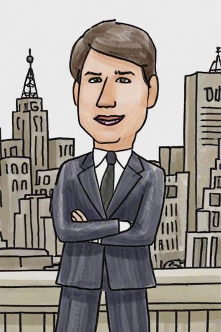 The Good Fight cartoon style