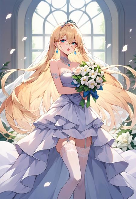 Bridal Dress [Pony]版本White Dress (ID: 716005)